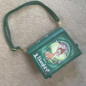 Disney Loungefly Classic Book Convertible Crossbody/ Mini Backpack